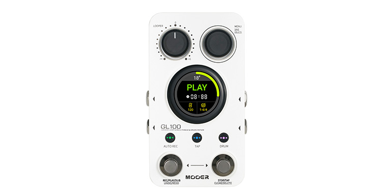 MOOER GL100 PRO - GROOVE LOOP SERIES  PHRASE & DRUM STATION