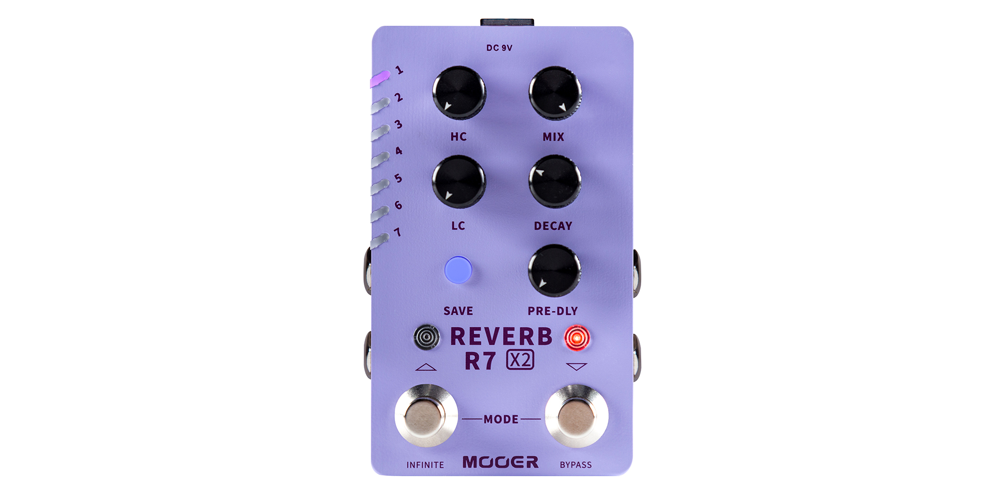 MOOER R7 REVERB X2